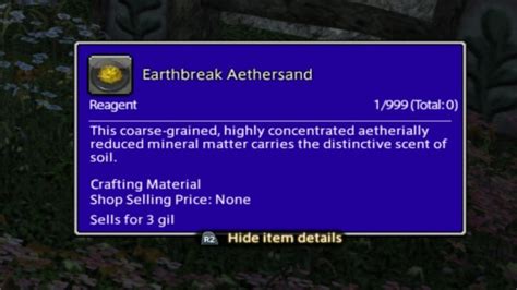 Earthbreak Aethersand .